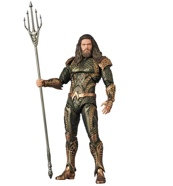 Железная Статуэтка из ПВХ Лиги Справедливости DC Mafex 061 Aquaman коллекционные суставы