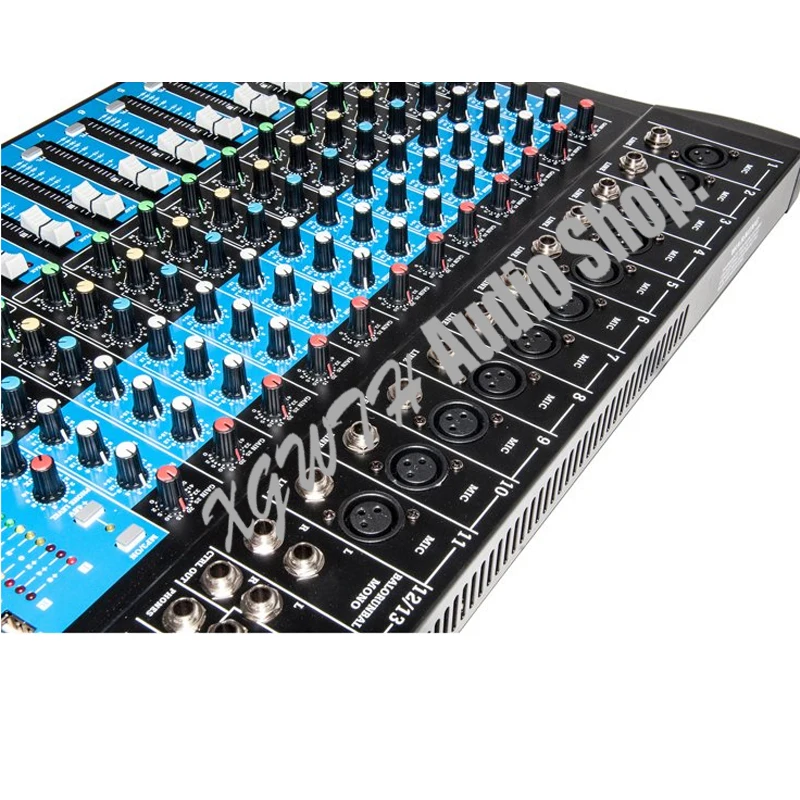 12 каналов Bluetooth DJ микшер 16 DSP цифровые эффекты звуковая микшерная консоль для