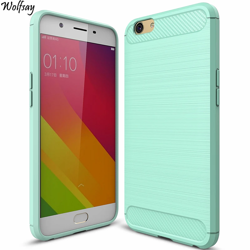 Wolfsay For Phone Cover Oppo F1s Case A59M A59T Rubber Silicone Luxury Fundas A59 - |