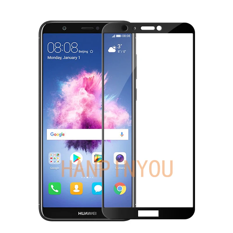 Для Huawei P Smart / Enjoy 7S 5 65 &quotновая твердость 9H 2.5D полное покрытие закаленное стекло