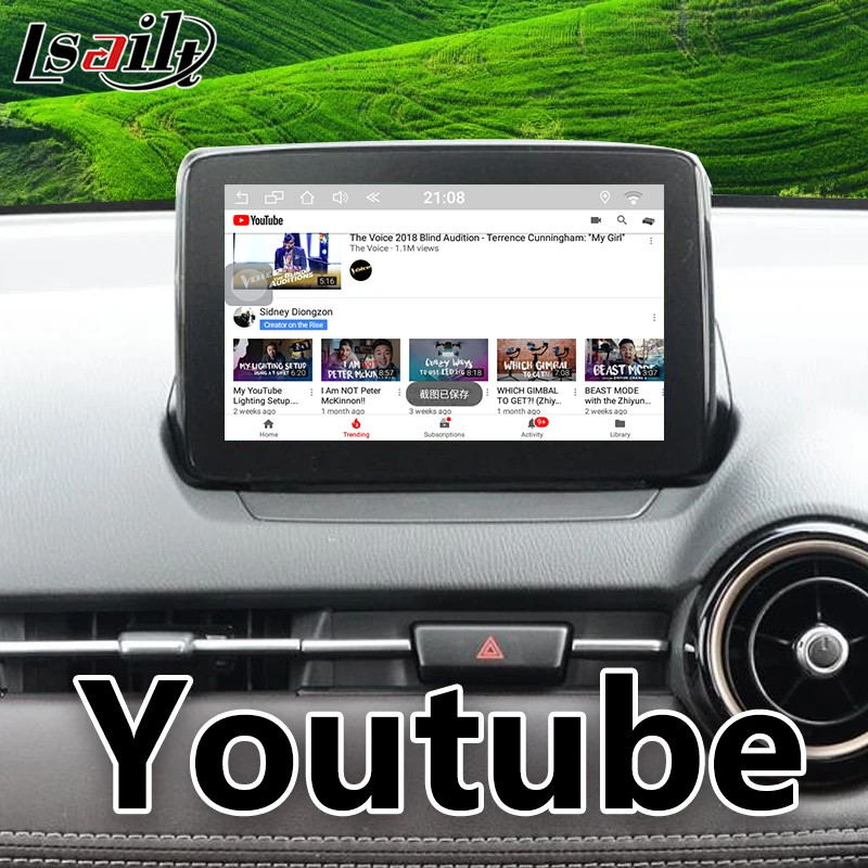 CarPlay и Android видео интерфейс для Mazda 2 Demio 2014 20 GPS навигационная коробка поддержка
