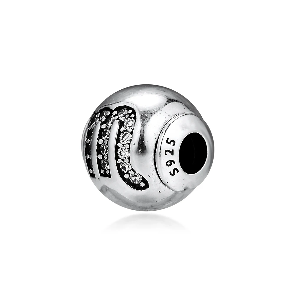 Fits Pandora Essence Collection Bracelets Scorpio Essence Bead Charms 925 Sterling Silver Beads for Jewelry Making Kralen