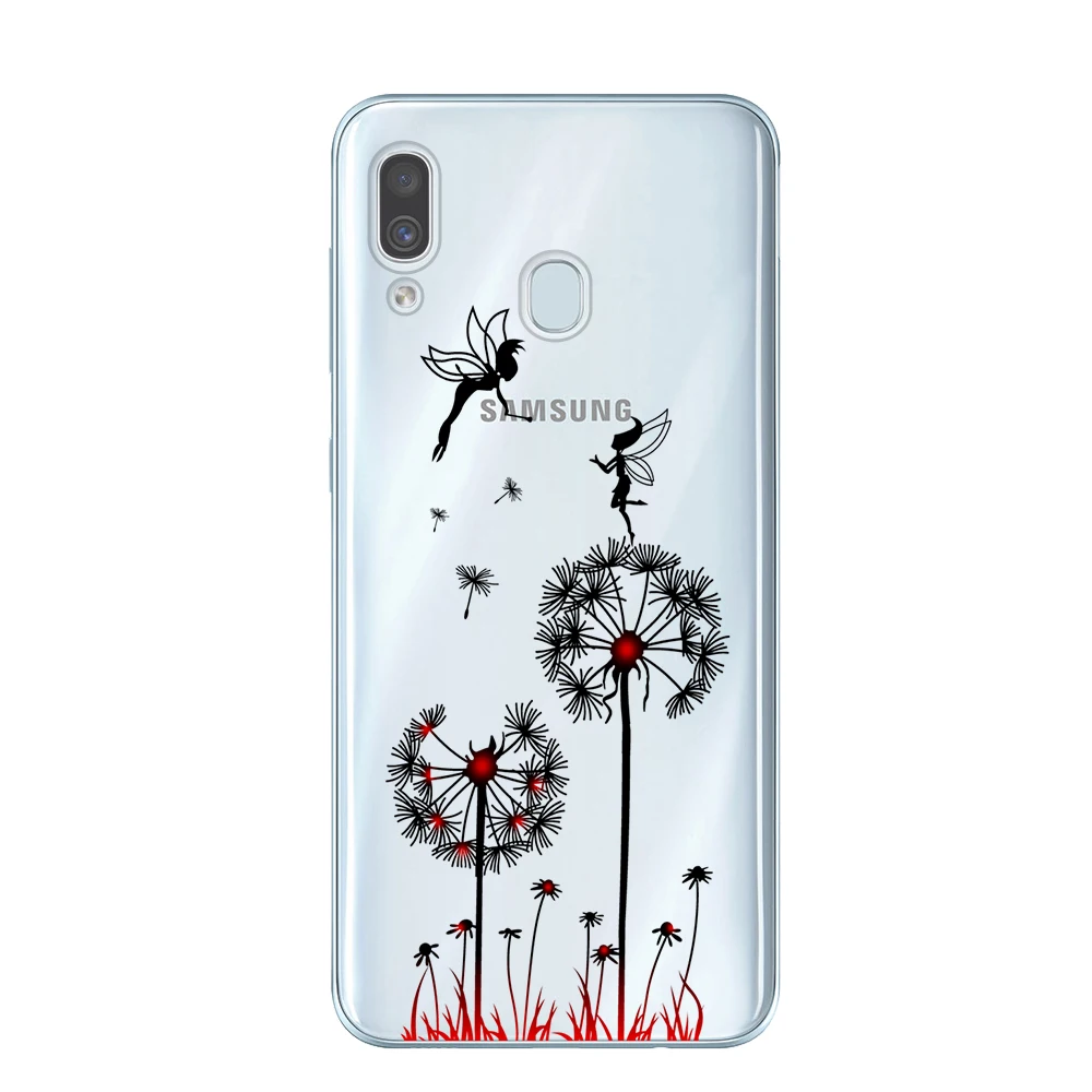For Samsung Galaxy A30 A305 Case Silicone TPU Soft Phone A50 A505 A10 A20 A40 A70 2019 New Cover | Мобильные телефоны и