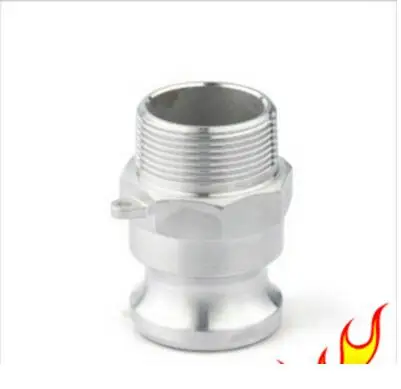 

Free shipping 1/2'' Type F Adapter Camlock Fitting Stainless Steel SS 304