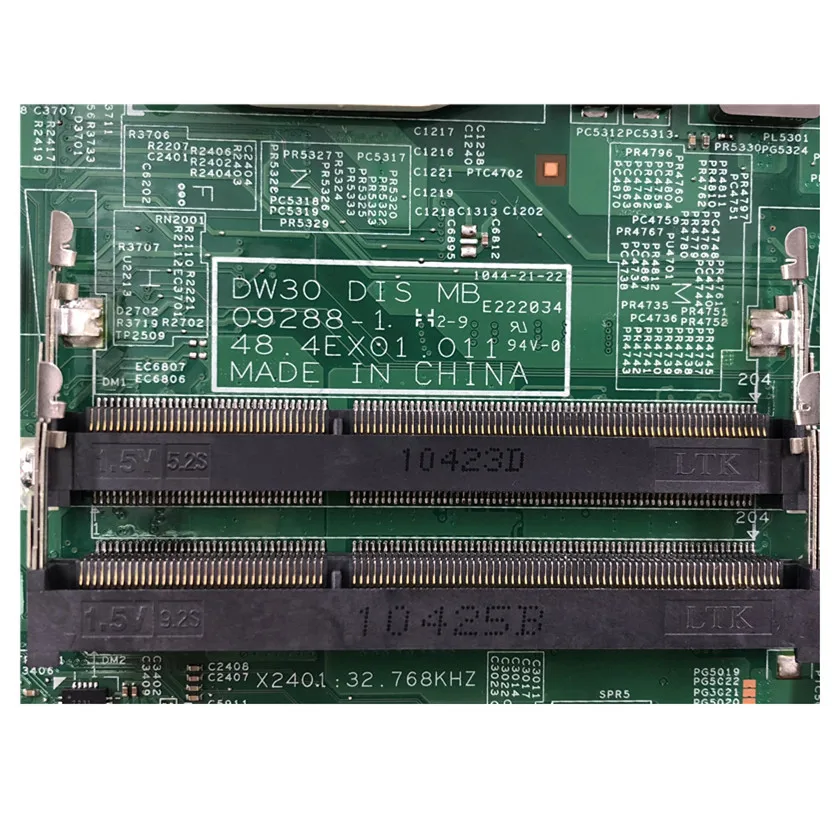 SZWXZY для DELL Vostro 3300 материнская плата ноутбука DDR3 HM55 CN 03THV4 3THV4 48 4ex01. 011 100%