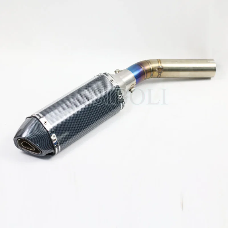 GSXR 600 700 800 K6 K7 K8 мотоцикл выхлопной синий ссылка средняя труба для SUZUKI GSXR600 GSXR700