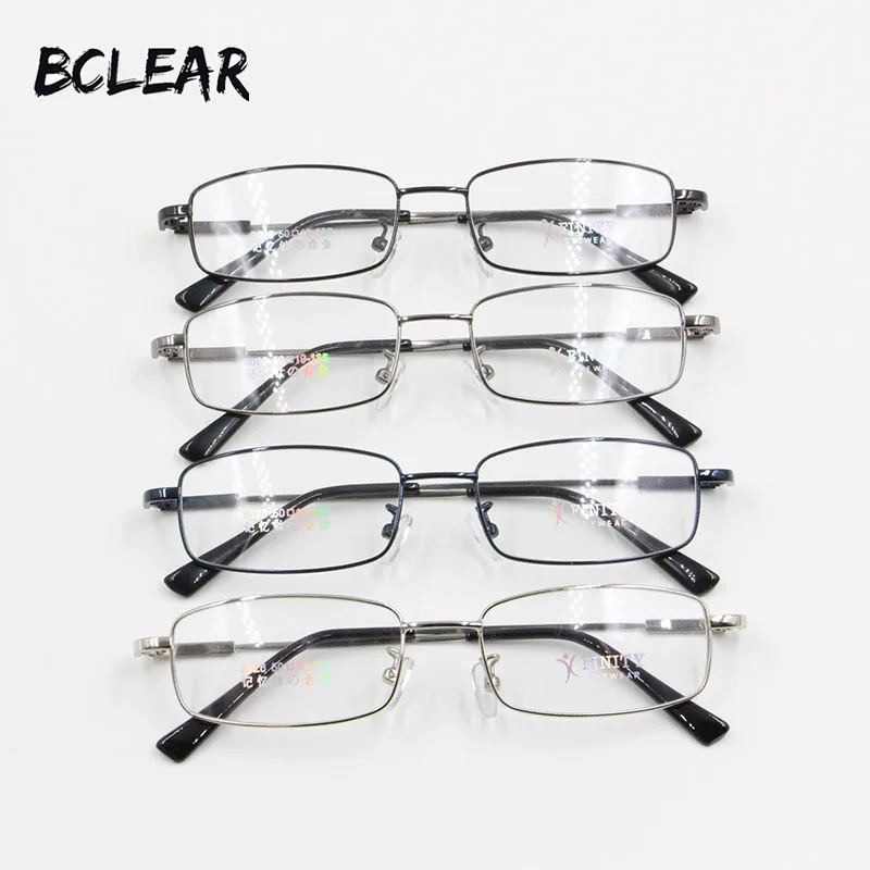 Мужские титановые оправы BCLEAR с эффектом памяти популярные классические