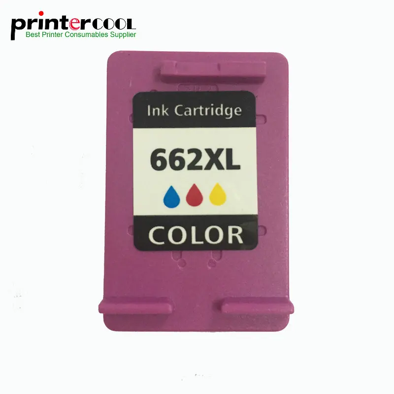 Замена картриджа для принтера HP 662 xl Deskjet 1015 1515 2515 2545 2645 3545 4510|Чернильные картриджи|