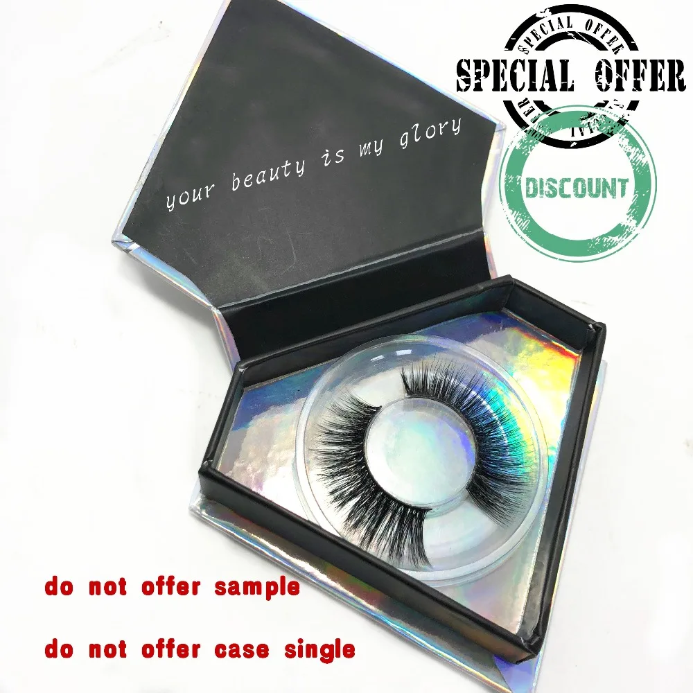 Customized mini Diamond case For Strip lashes package Volume Eyelashes Premade Fans Individual Extensions packages | Красота и