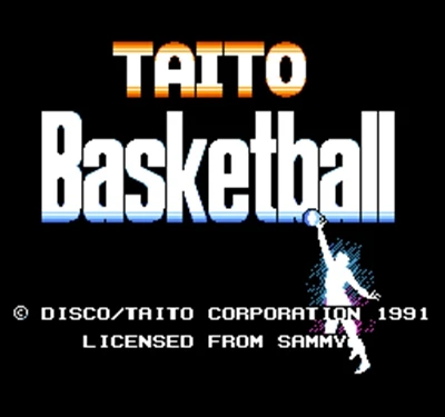 Taito Баскетбол свободного региона 8 бит карточная игра для 72 булавки игровая