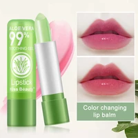 makeup lipstick waterproof lipgloss color changing lip balm waterproof anti drying and temperature change lipstick cosmetic