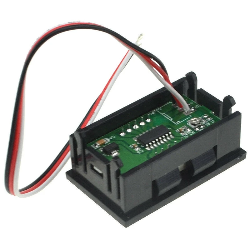 0 56 дюймовый мини Dc 0V-30V Вольтметр светодиодный дисплей цифровой панельный метр