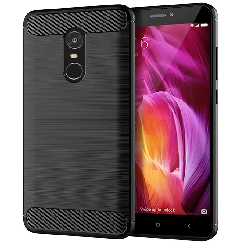 Чехол для Xiaomi Redmi Note 4X чехол из углеродного волокна бампер телефона Note4X 4 X