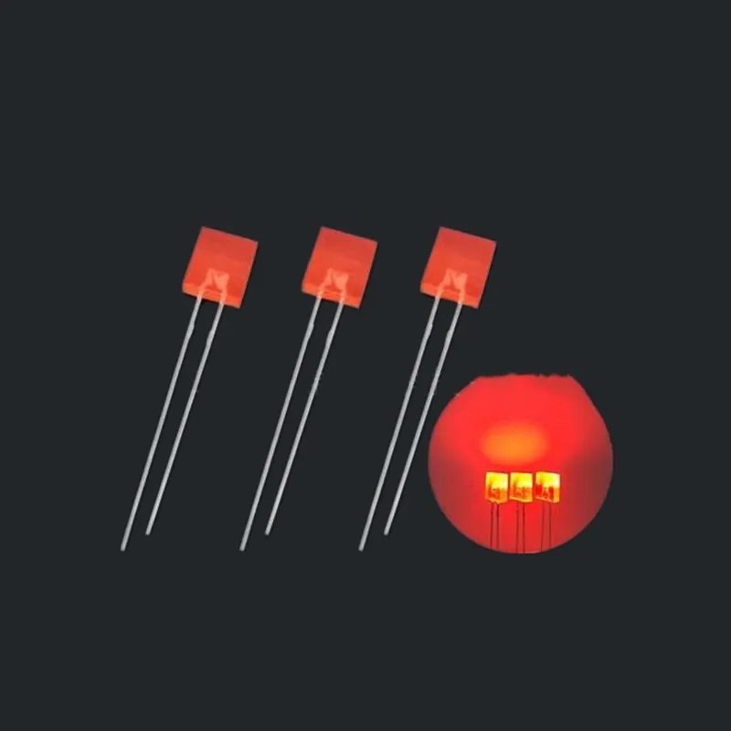 Светодиодсветильник светоизлучающие диоды DIP led красный/зеленый/желтый свет 100