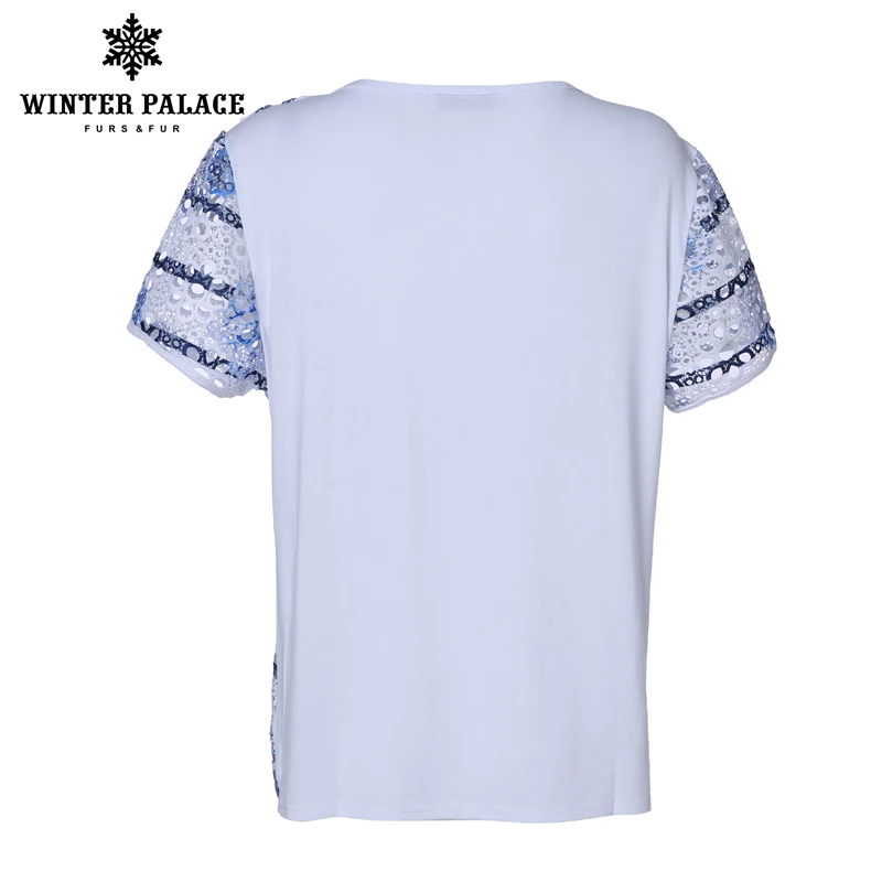 Простая футболка Женская s Цветочные женские футболки короткая белая