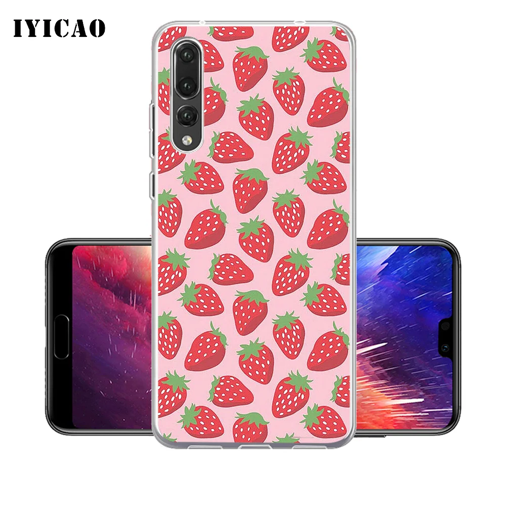 IYICAO Мягкий силиконовый чехол для телефона Huawei P30 P20 Pro P10 P9 P8 Lite P Smart