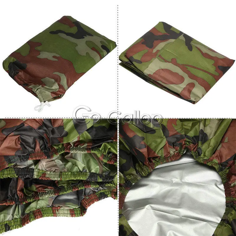 XXXL Camo ATV Quad Bike чехол водостойкий пылезащитный анти-УФ для Yamaha Raptor Grizzly Bruin Kodiak Big Bear