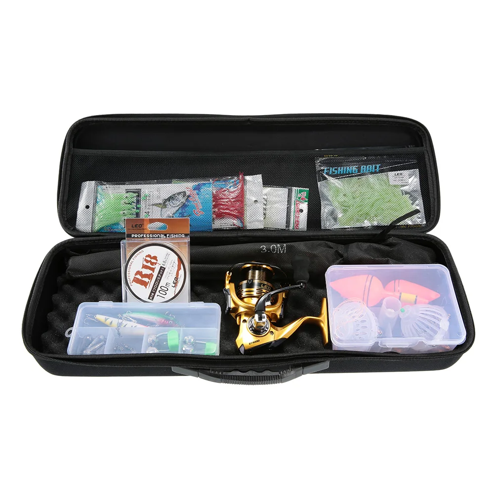 Lixada портативный набор удочек для приманки телескопическая удочка с леской