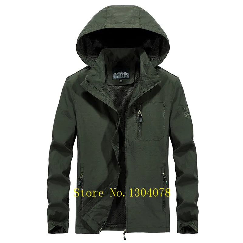 Summer Thin Jacket Quick Dry Waterproof Jacket Men Tace& Shark Brand Men's Windbreakers Anti-UV Sun-Protective Sportswear