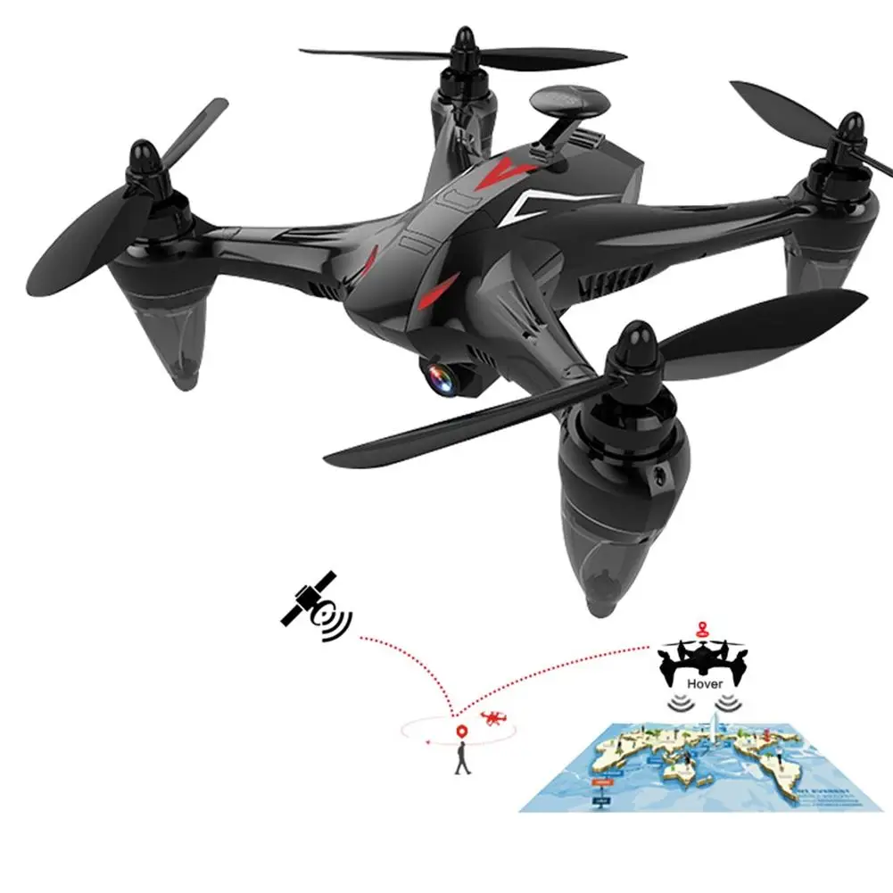 Квадрокоптер LeadingStar GW198 Радиоуправляемый Дрон с широкоугольной камерой 720P 1080P HD Wi