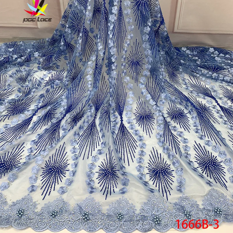 New Arrival 2019 French Lace Fabric With Sequins And Beads Nigerian Fabrics For Wowen Dress XZ1666B-1 | Дом и сад