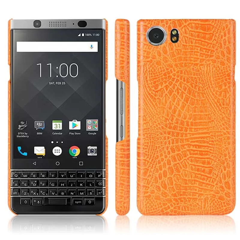 Coque для BlackBerry KEYone Key2 чехол роскошный под кожу крокодила кожа задняя крышка