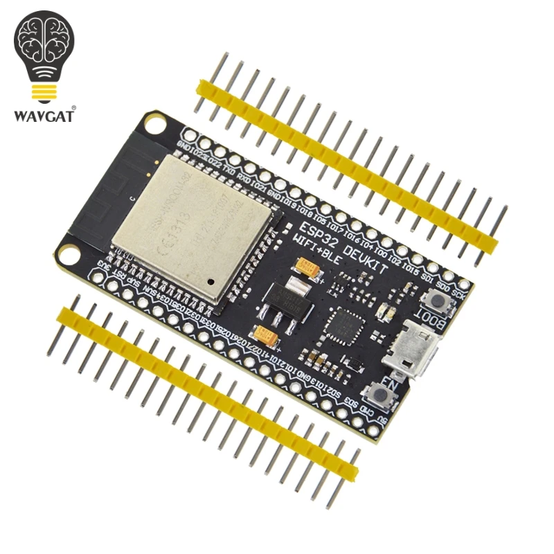 WAVGAT ESP32 плата разработки WiFi + Bluetooth ультра низкое энергопотребление двухъядерный