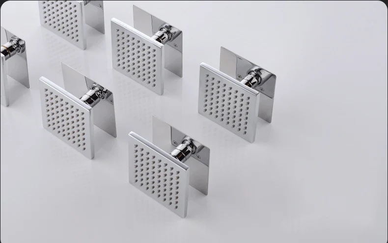 HPB 250x550 см 4 функции настенный водопад Дождь душ набор с handshower холодной и горячей воды смеситель с струей тела HP8012A