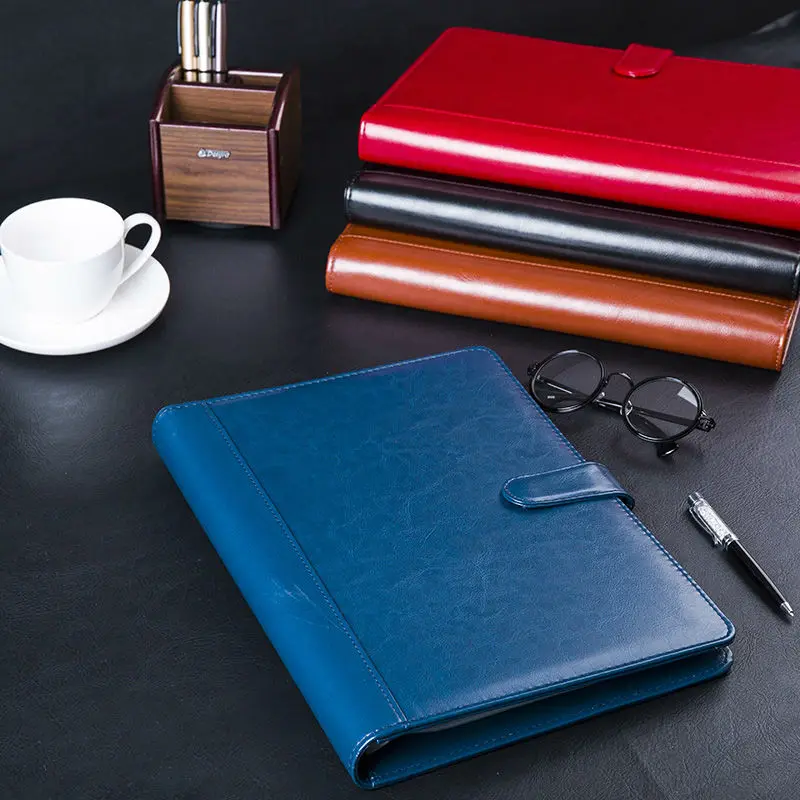 Папка для документов a4 офисная кожаная папка с застежкой меню совещаний крышка