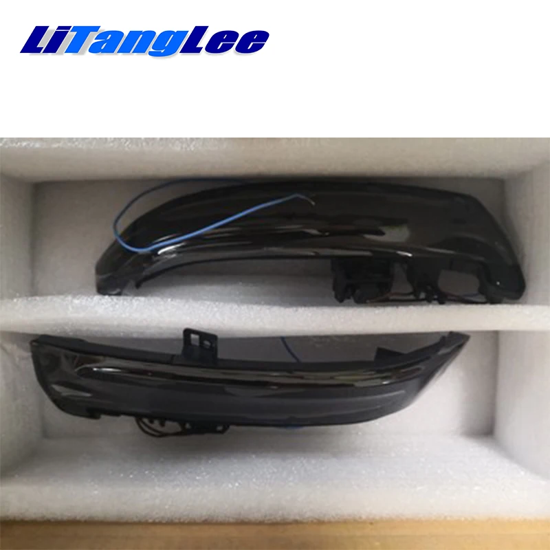

NOVOVISU Car Rearview Mirror Marker Light Welcome Light Turn Signal Update Lamp For Mercedes Benz C C63 MB W204 2007~2016