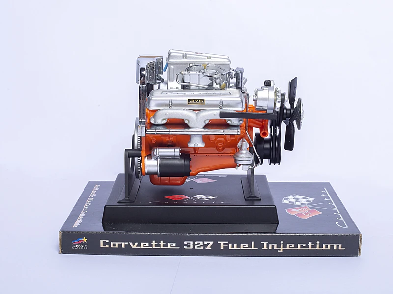 1:6 Corvette Модель двигателя из сплава Corvette V8 двигатель игрушки для мальчиков