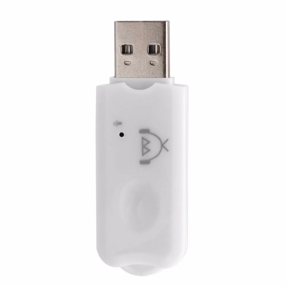 Портативный USB Bluetooth ключ AUX беспроводной Bluetooth 2,1 EDR USB музыкальный аудио приемник адаптер один Bluetooth аудио приемник
