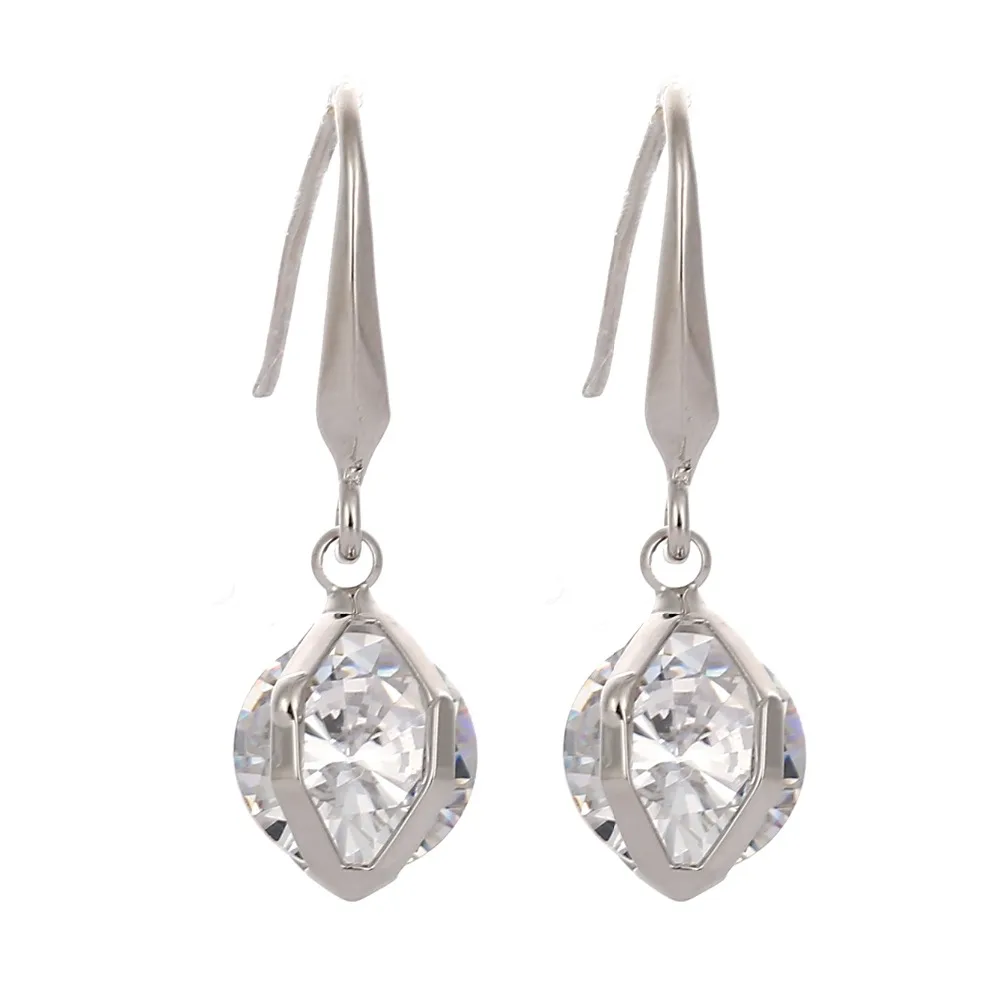 Женский ювелирный комплект из колье и серёг с фианитом|jewerly sets for women|jewerly setsset women |