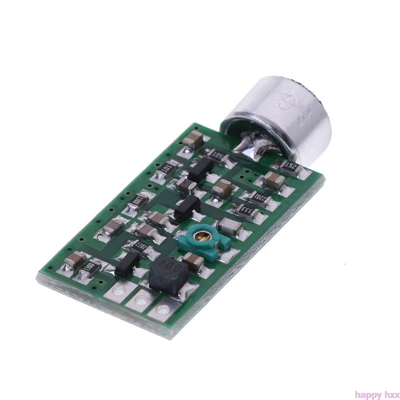 New Transmitter Module 88MHZ-108MHZ 0.7-9V Mini Bug Wiretap Dictagraph Interceptor MIC V4.0 Core Board Mini