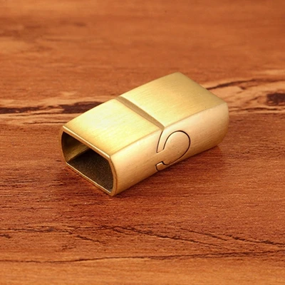 style 2 Matte Gold Оптовые продажи 2 шт./компл. Размер отверстия: 12X6 мм магнитный Нержавеющая сталь кнопки соединители DIY браслет ювелирные изделия, украшения своими руками - Цвет: style 2 Matte Gold