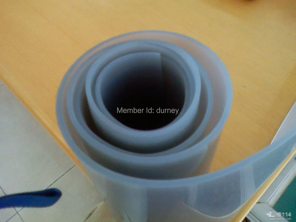 Silicone Rubber Sheet for 3D solid surface |