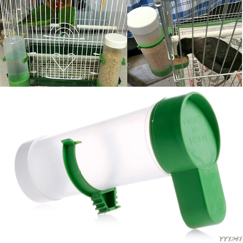 Пластиковая автоматическая поилка зажим для воды птиц птиц|bird automatic feeder|automatic bird