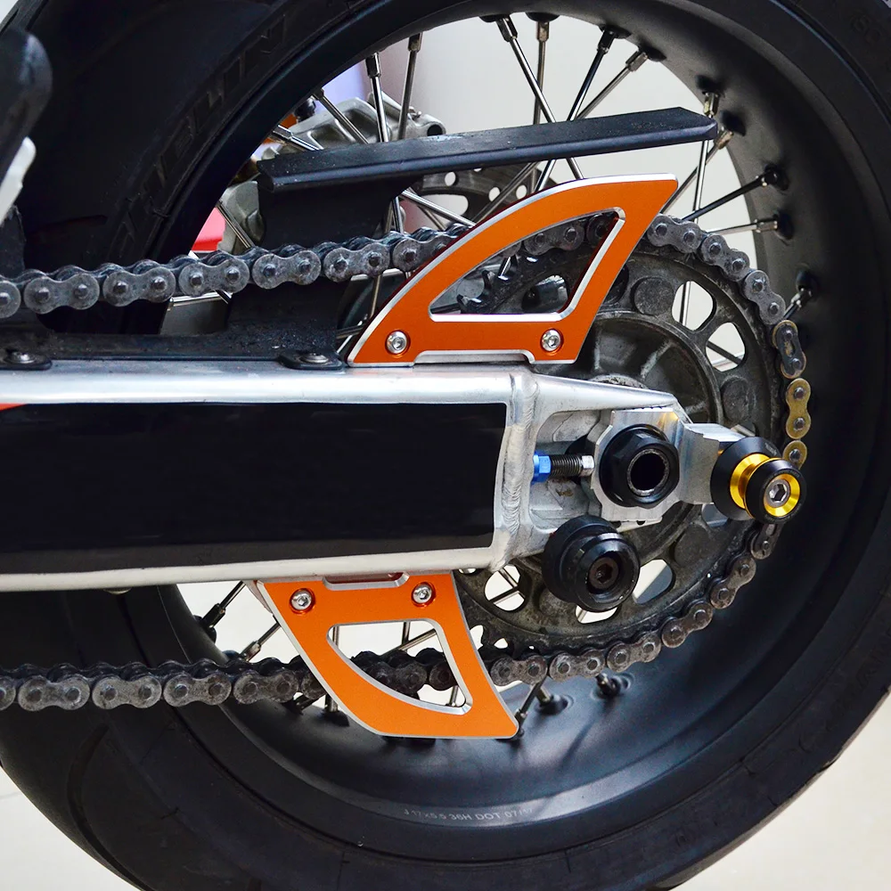 CNC алюминиевая задняя защитная цепь для KTM TM 950 990 Adventure ADV 2003 04 05 06 07 08 09 10 11 12 2013 2014 2015