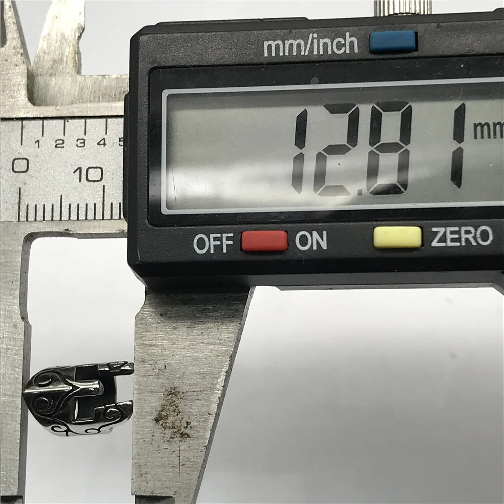 6 мм 316l нержавеющая сталь маска воина разделитель бусины DIY Подвеска-Шарм с