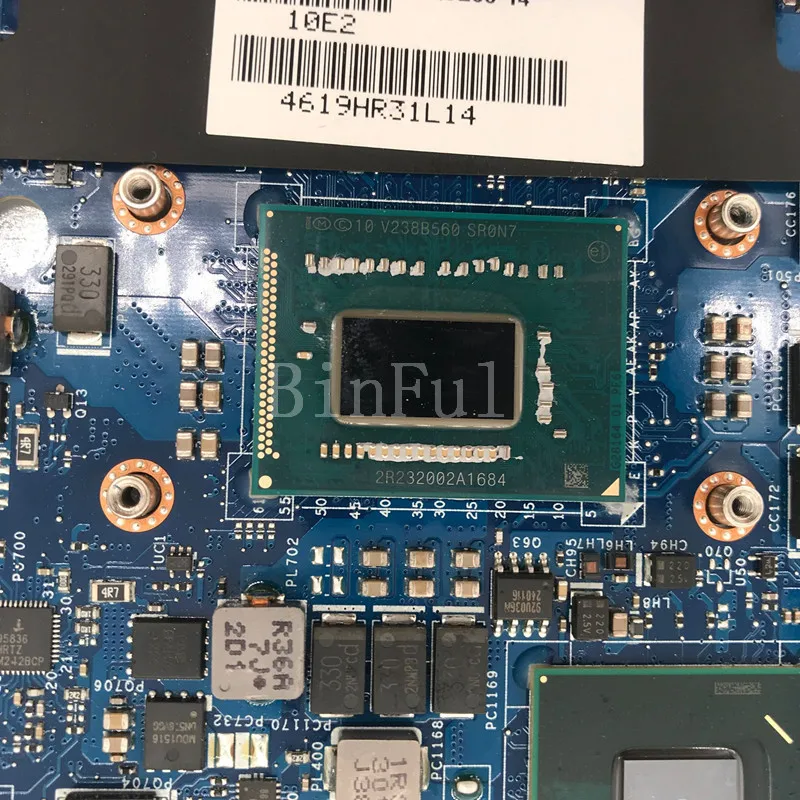 Материнская плата для ноутбука Latitude 6430U CN-02JD7M 02JD7M 2JD7M QCZ00 LA-8831P с SR0N7 I5-3427U CPU 100%