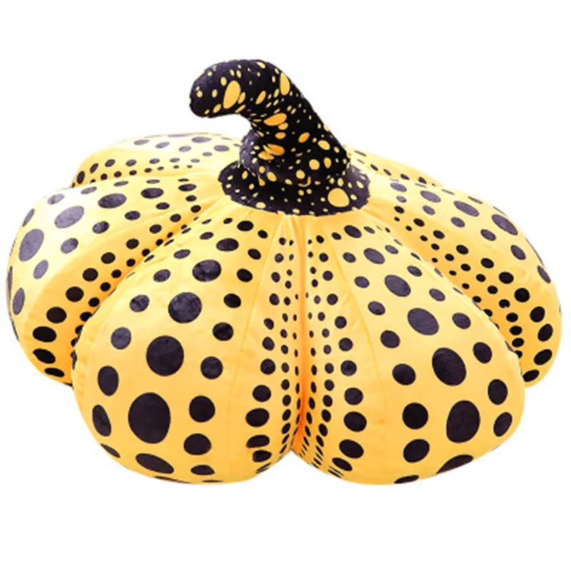 20CM Простой современный Yayoi Kusama волновой точки моделирование тыквы плюшевая подушка креативная офисная подушка для обеденного перерыва мягкие игрушки X1337 - Цвет: 20CM