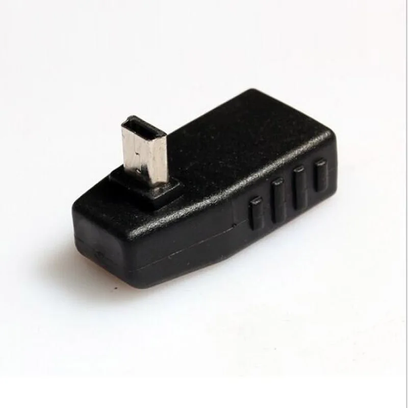 Переходник с Mini USB папа на Мама под углом 90 градусов поддержкой OTG|mini usb|otg adapterto usb |