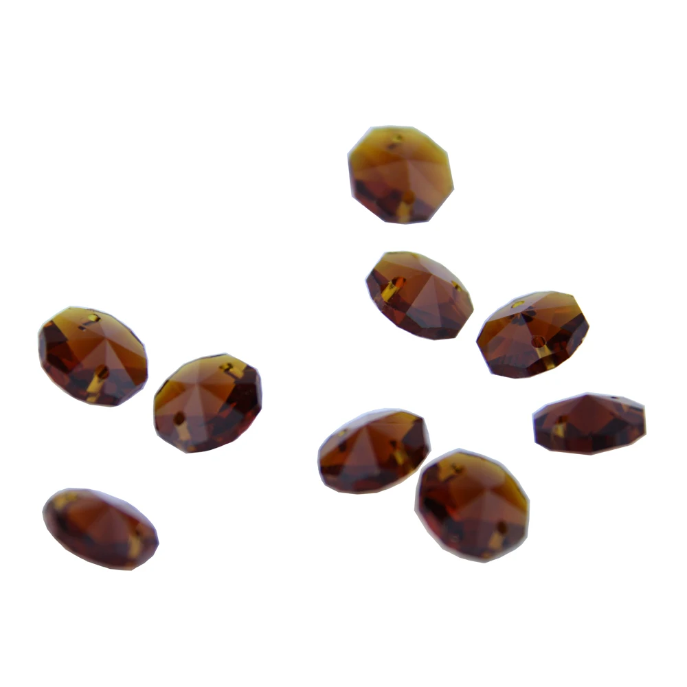 2000 шт./лот желтый серии восьмиугольник бусины стекло свободный для украшения