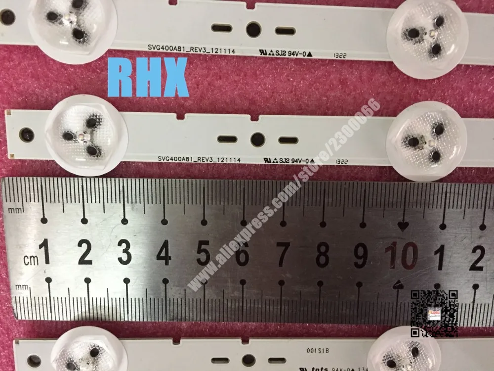 10 шт./лот для телевизора SVG400A81 REV 121114 PARA. Задний светильник ЖК SONY 1 шт. = 5 светодиодов