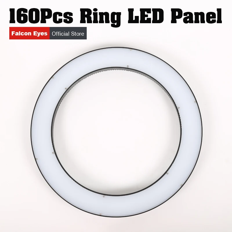 Falcon Eyes 32W 160 кольцевая Светодиодная панель 3000-5600K с регулируемой яркостью для