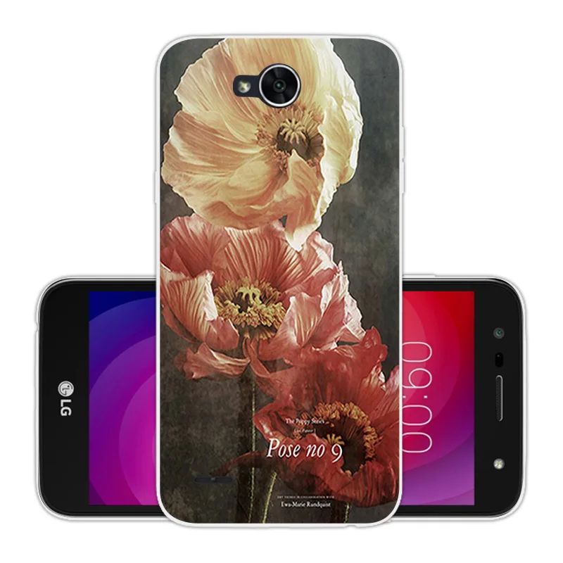 For LG X power 2 / K10 Power 5.5&quot Soft Silicone Transparent TPU power2 Phone Cases Protective Brick Road Back Cover |