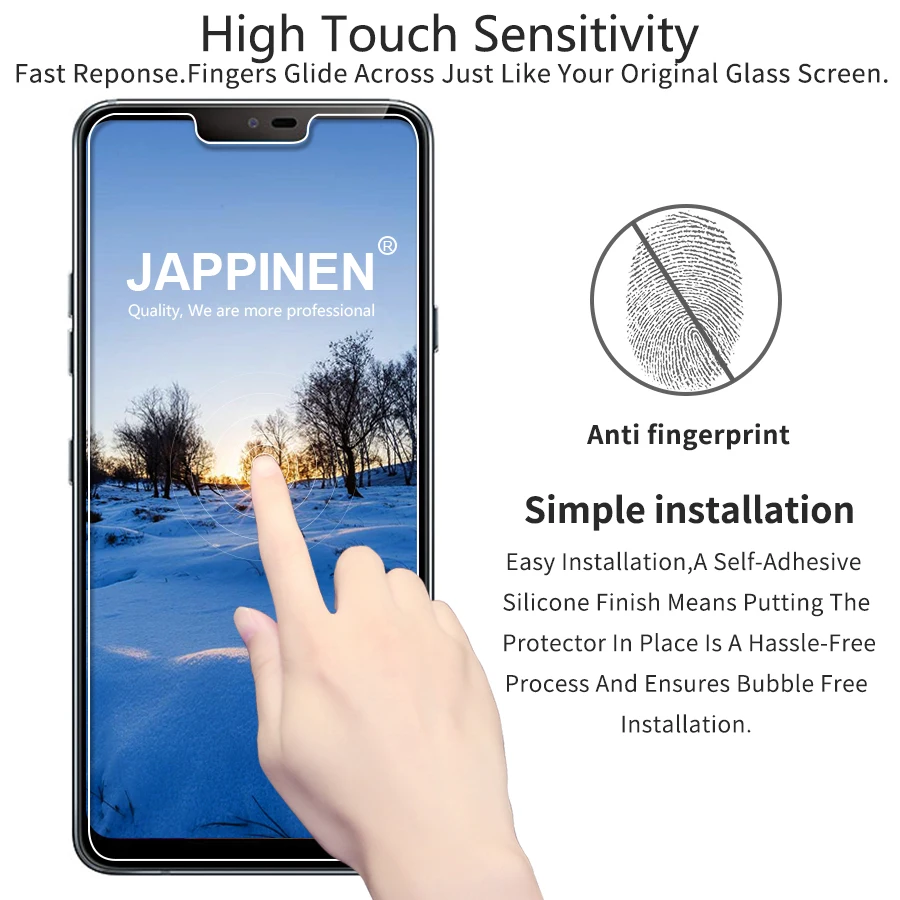 Jappinen 2.5D 9h 0 26 мм Премиум Экран протектор Закаленное Стекло для LG G7 PlusThinQ