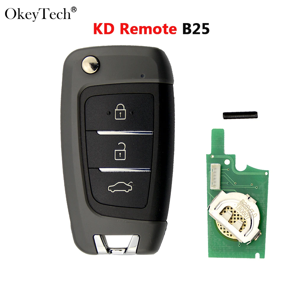 

Okeytech For Hyundai Elantra B25 KD Remote Key B Series 3 Button Remote Control KEYDIY for KD MINI/KD900/URG200 Key Programmer