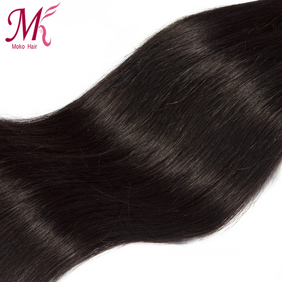 Норка Перуанский Девы Волосы Прямые 3 Связки Прямо Девственные 7А Необработанные