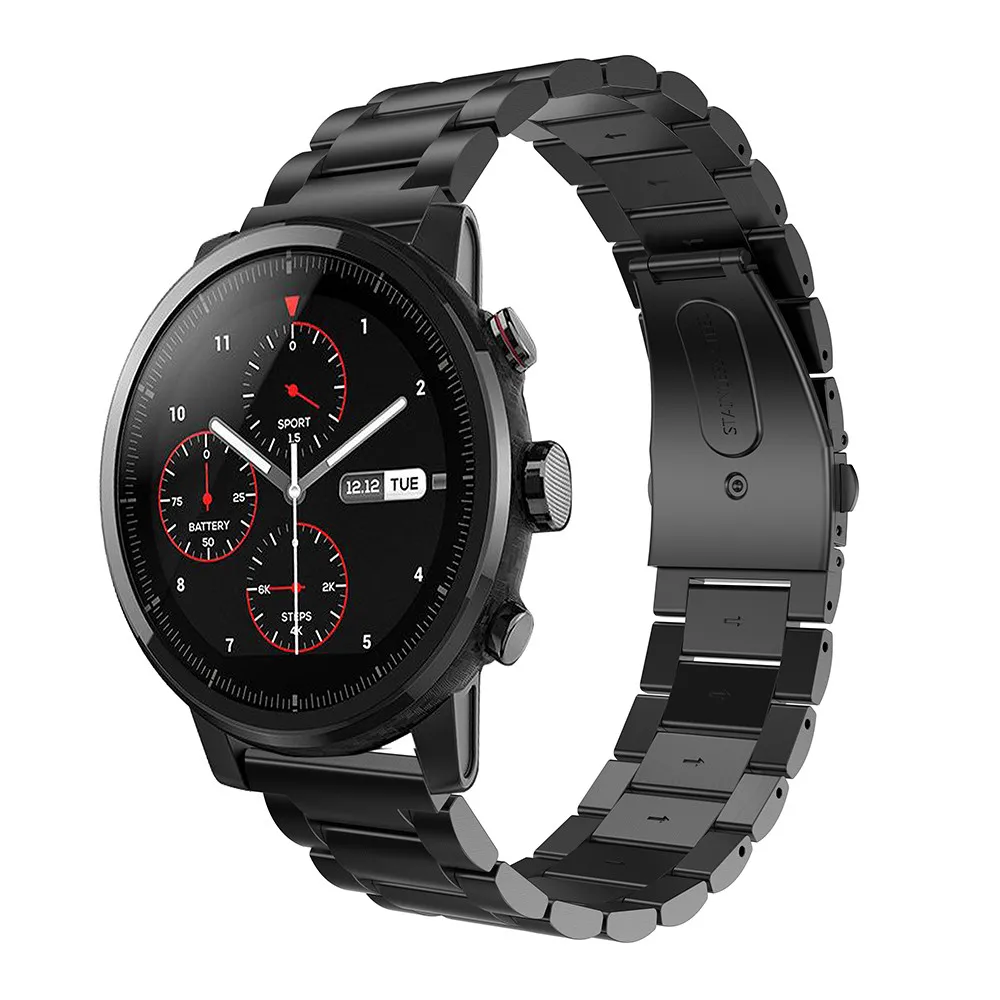 Браслет для оригинального Xiaomi Huami Amazfit Stratos 2 2th pace ремешок браслет умный 22 мм